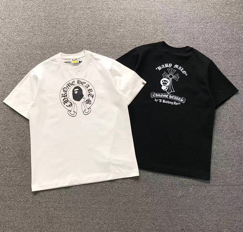 Bape Chrome Hearts T-Shirt