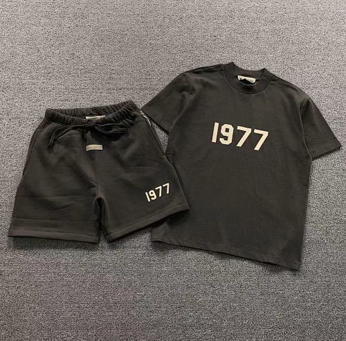Essentials Top Shorts Fog T-Shirt Shorts