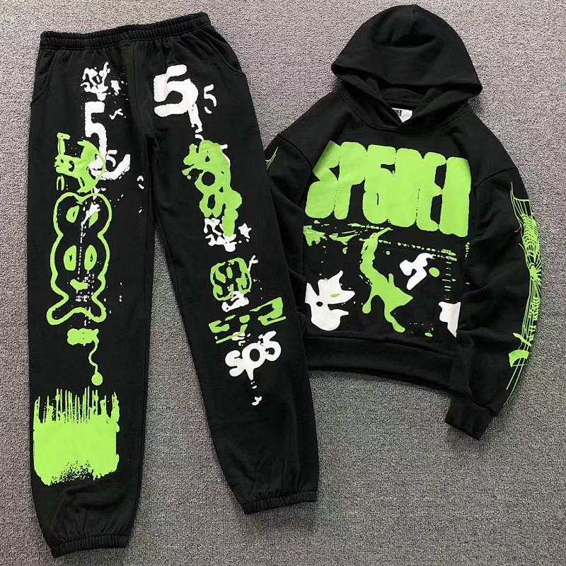 Top Trousers SP5DER Hoodie Trousers