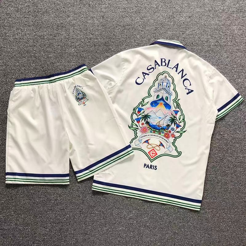 Top Shorts Casablanca Shirt Shorts