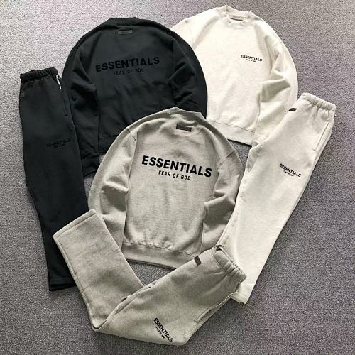 Essentials Top Trousers Fog Hoodie Trousers