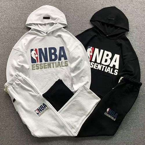Essentials Top Trousers Fog Nba Basketball Hoodie Trousers