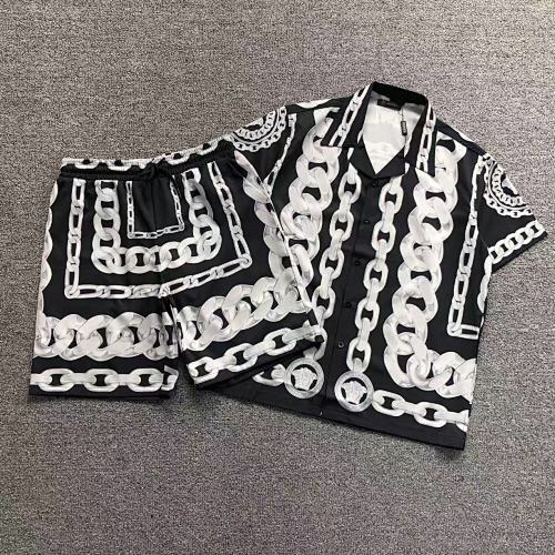 Top Shorts Versace Shirt Shorts