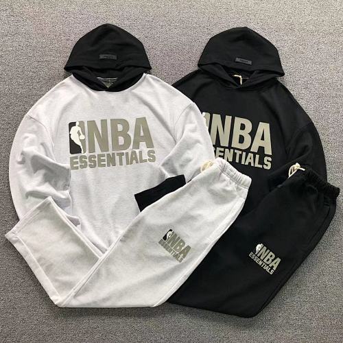 Essentials Top Trousers Fog Nba Basketball Hoodie Trousers