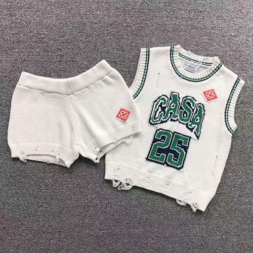 Casablanca Vest Shorts Femaie Styie