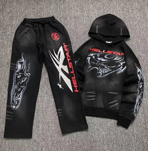 Top Trousers Hellstar Hoodie Trousers