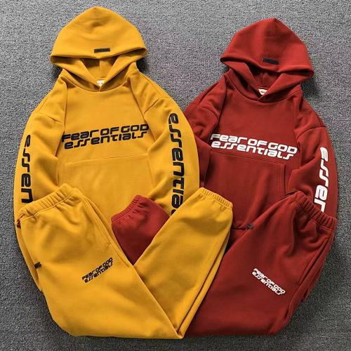 Essentials Top Trousers Fog Hoodie Trousers