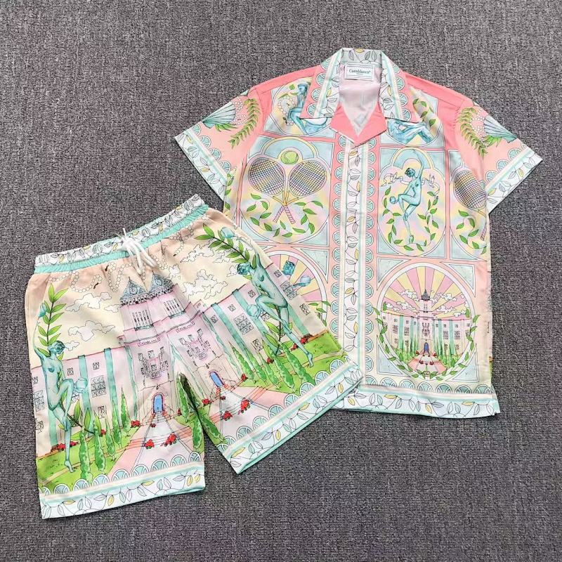 Top Shorts Casablanca Shirt Shorts