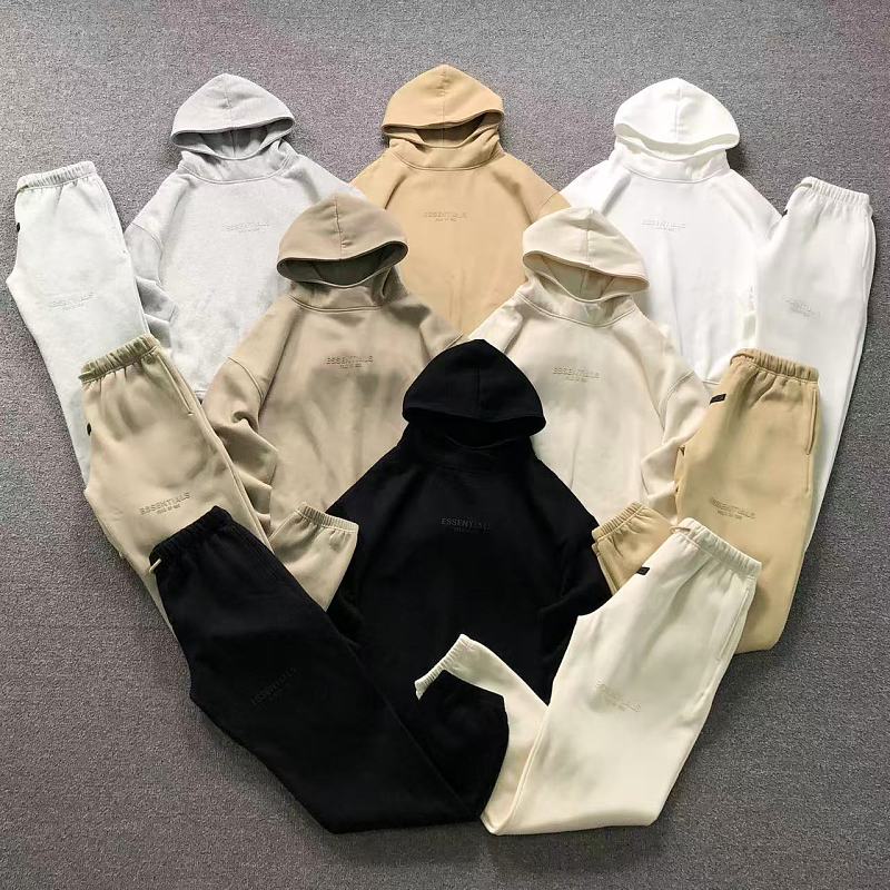 Essentials Top Trousers Fog Hoodie Trousers
