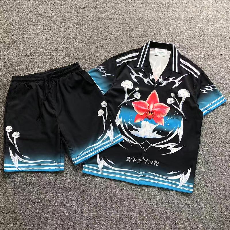 Top Shorts Casablanca Shirt Shorts