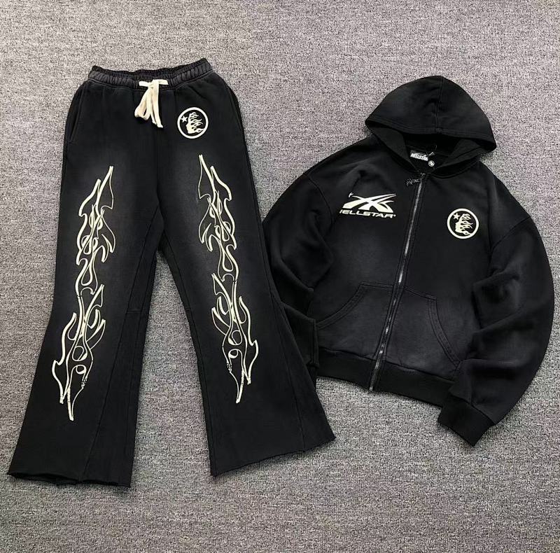 Top Trousers Hellstar Hoodie Trousers