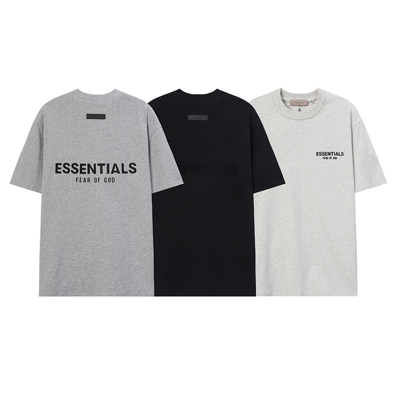 Essentials Top Trousers Fog T-Shirt Shorts