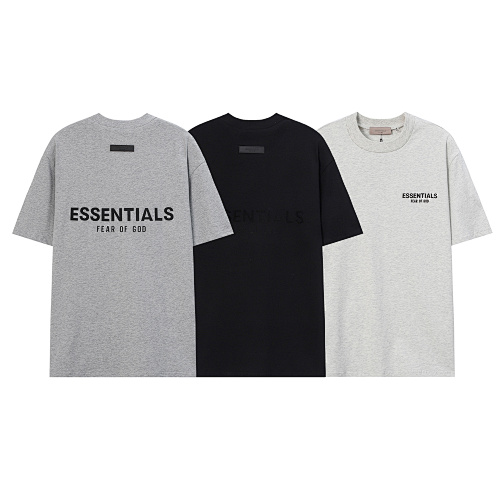 Essentials Top Trousers Fog T-Shirt Shorts