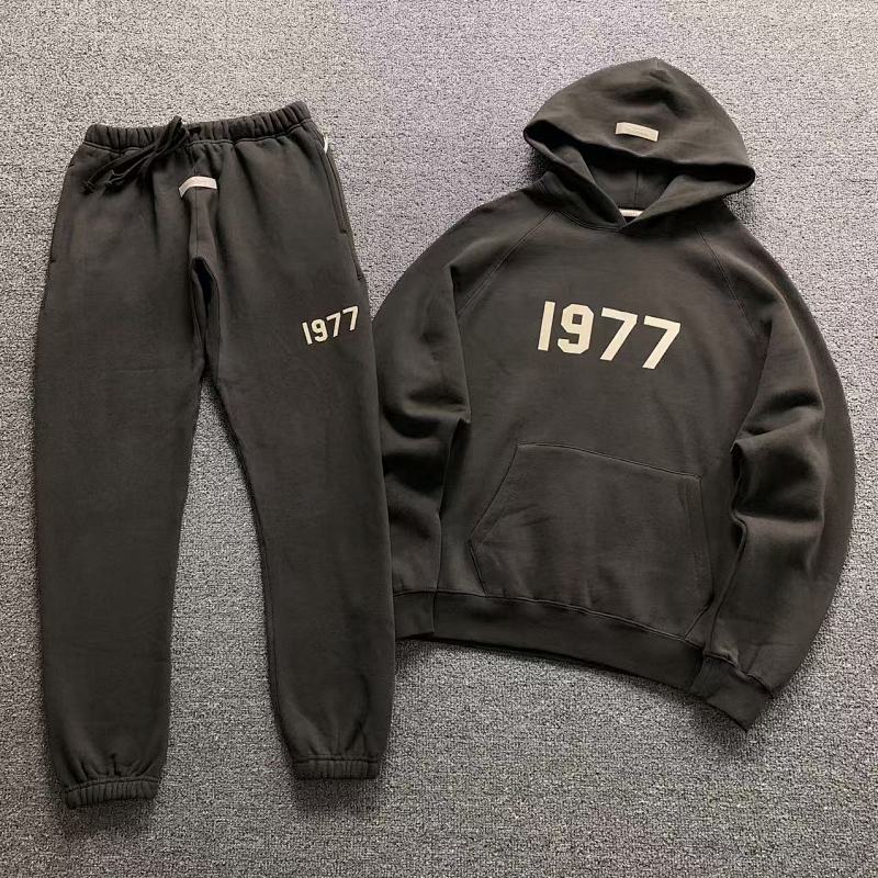 Essentials Top Trousers Fog Hoodie Trousers