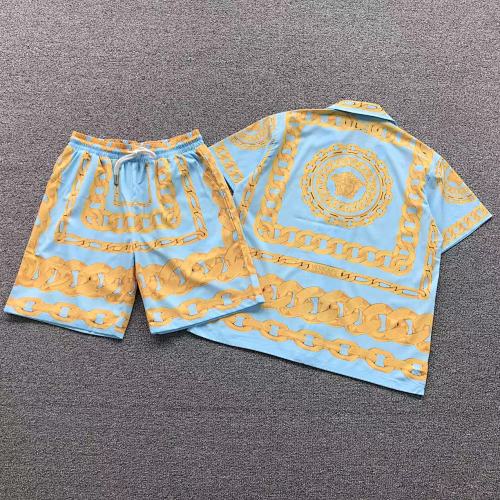 Top Shorts Versace Shirt Shorts