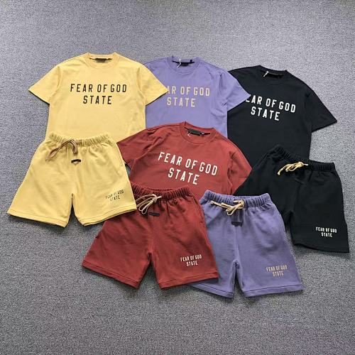 Essentials Top Shorts Fog T-Shirt Shorts