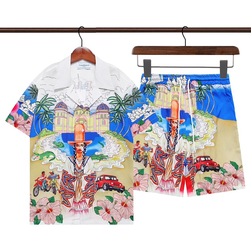 Top Trousers Casablanca Shorts Shirt