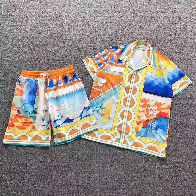 Top Shorts Casablanca Shirt Shorts