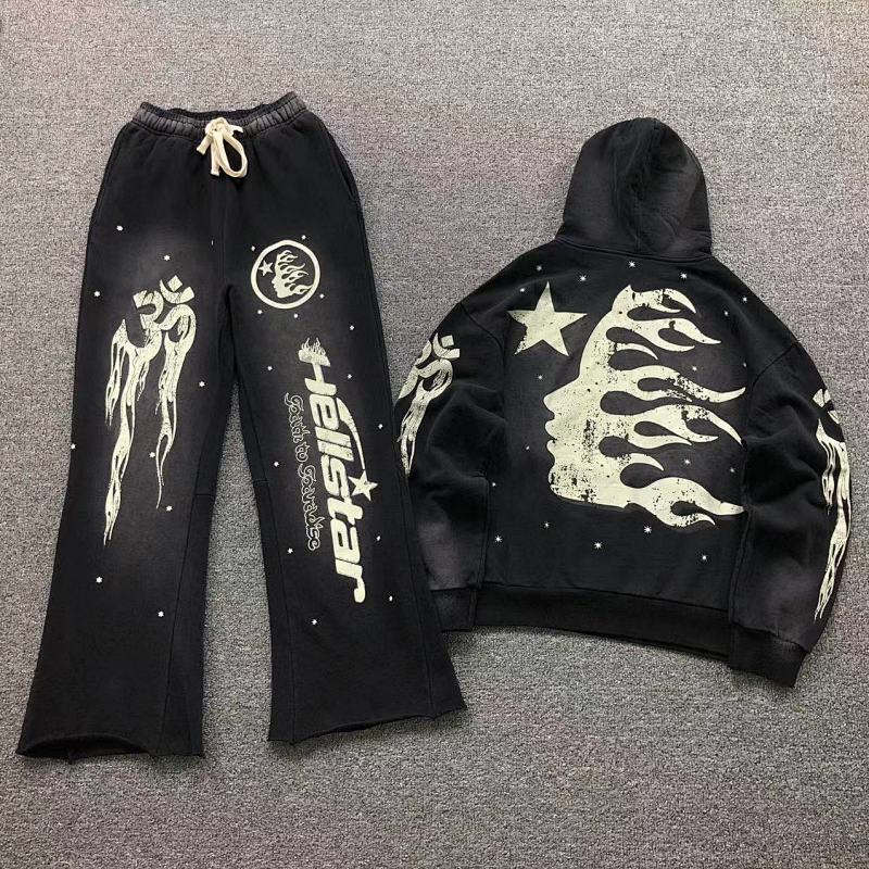 Top Trousers Hellstar Hoodie Trousers