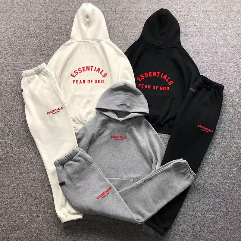 Essentials Top Trousers Fog Trousers Hoodie