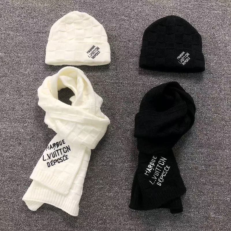 L Hat Scarf
