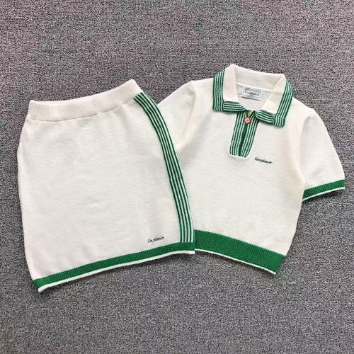 Casablanca Sweater Short Skirt Femaie Styie