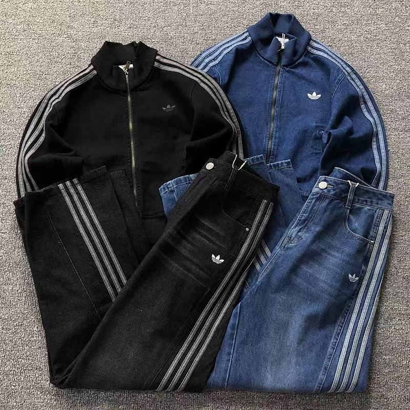 Top Trousers Adidas Jacket Trousers Femaie Styie