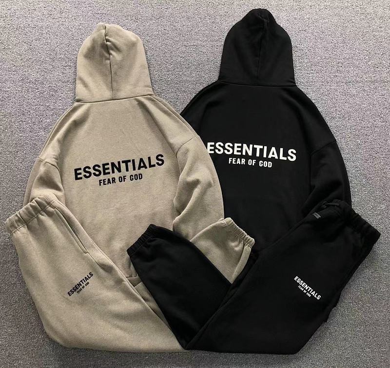 Essentials Top Trousers Fog Hoodie Trousers