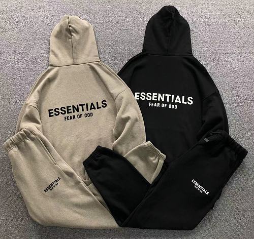 Essentials Top Trousers Fog Hoodie Trousers