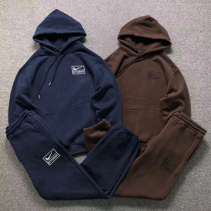 Top Trousers Nike Stussy Hoodie Trousers