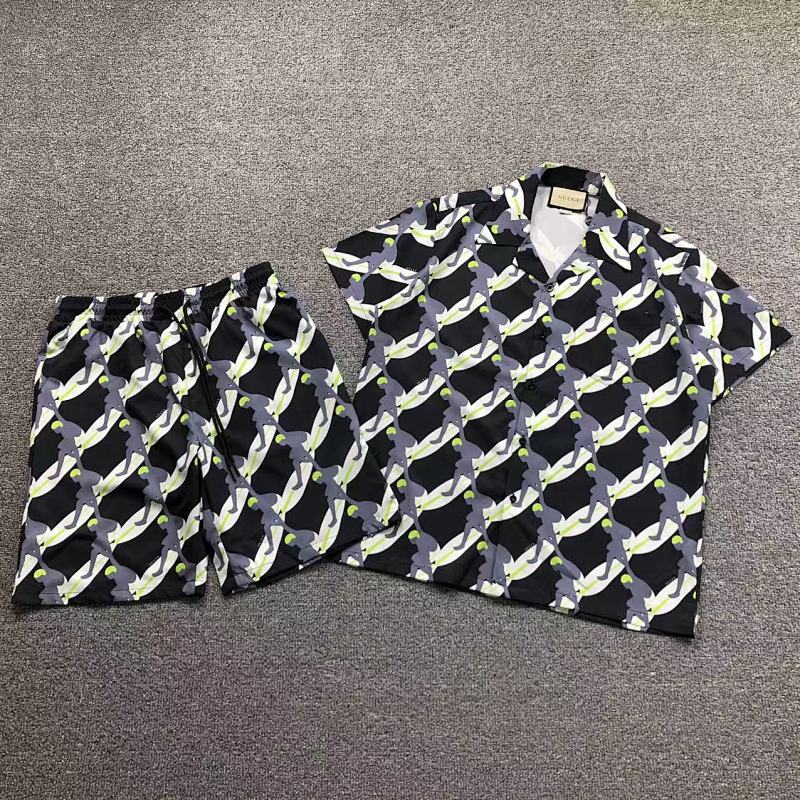 Top Shorts Gucci Shirt Shorts