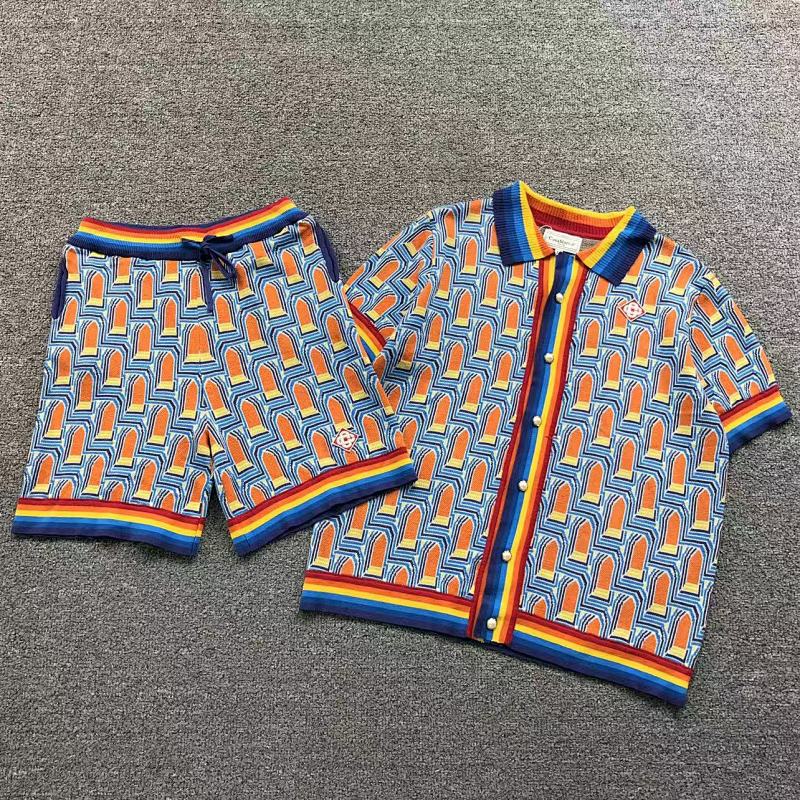 Casablanca Sweater Shirt Shorts