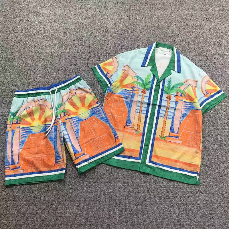 Top Shorts Casablanca Shirt Shorts