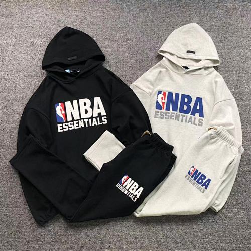 Essentials Top Trousers Fog Nba Basketball Hoodie Trousers