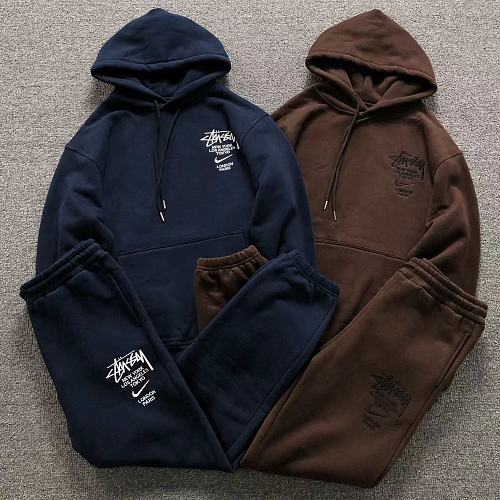 Top Trousers Nike Stussy Hoodie Trousers