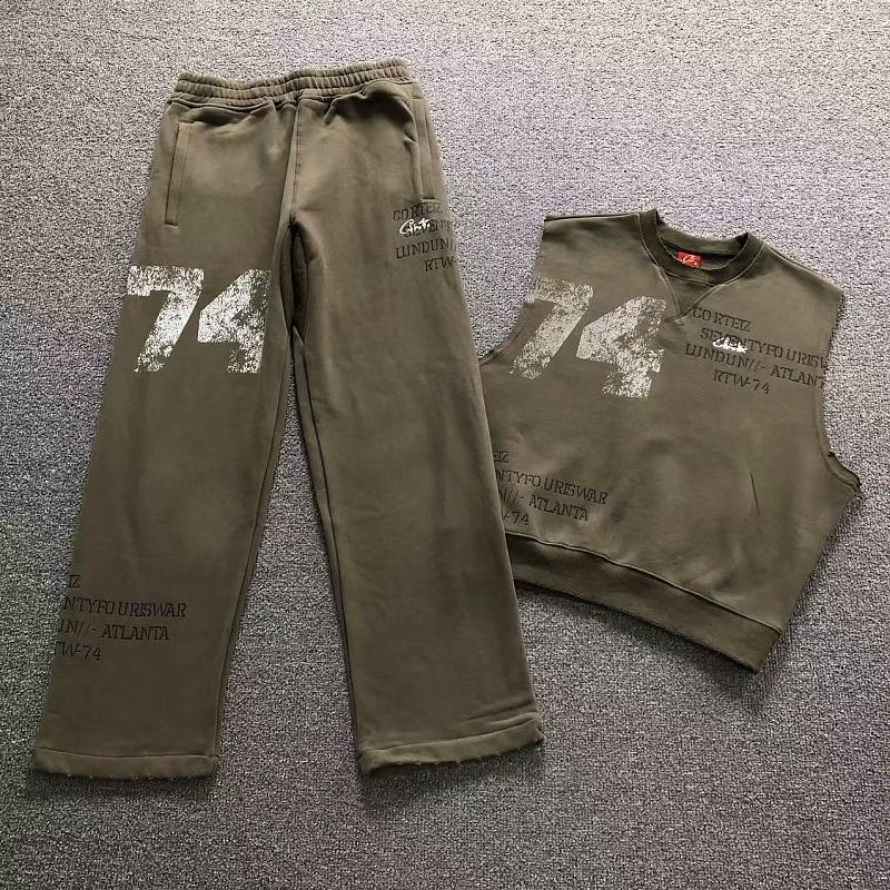Top Trousers Corteiz Vest Trousers