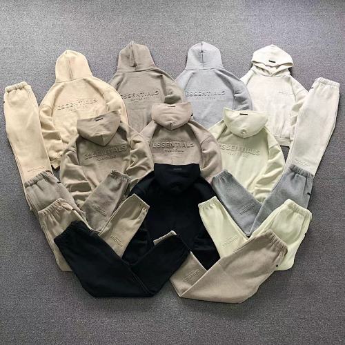 Essentials Top Trousers Fog Hoodie Trousers