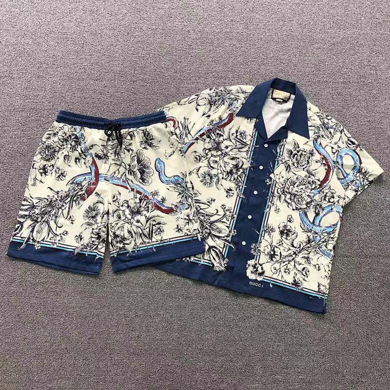 Top Shorts Gucci Shirt Shorts