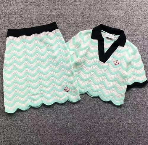 Casablanca Polo Short Skirt Femaie Styie