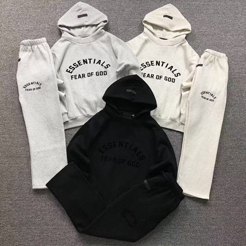 Essentials Top Trousers Fog Hoodie Trousers