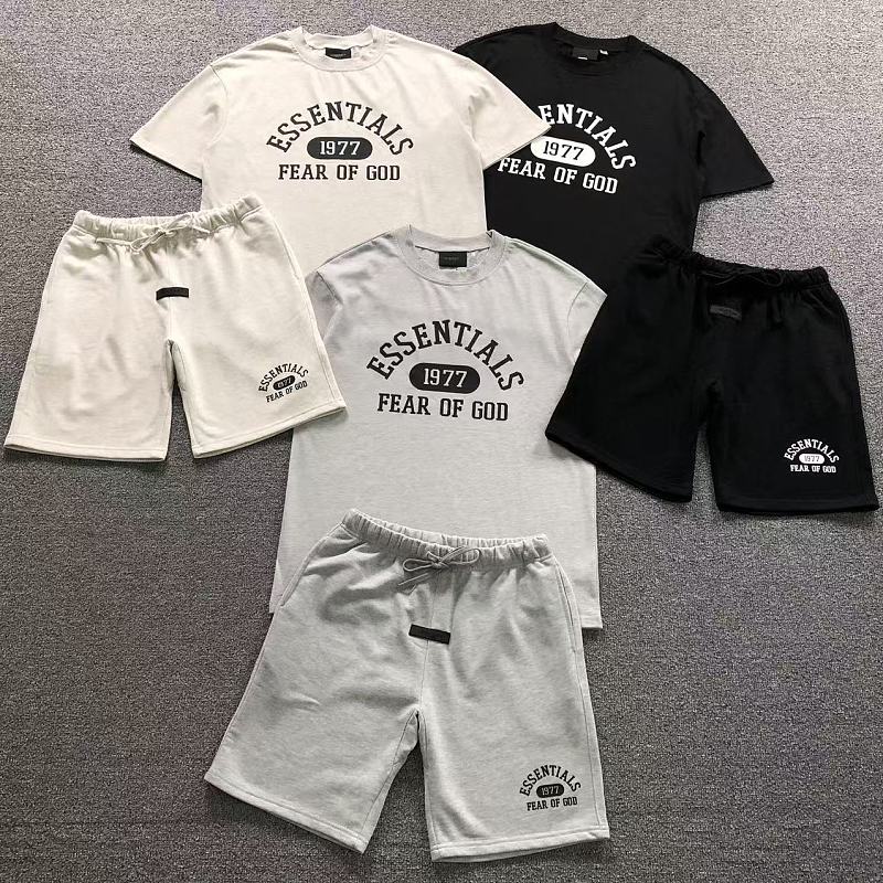 Essentials Top Shorts Fog T-Shirt Shorts Im 60kg I Wear Size M In The Phot