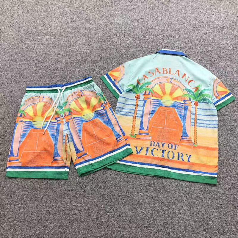 Top Shorts Casablanca Shirt Shorts