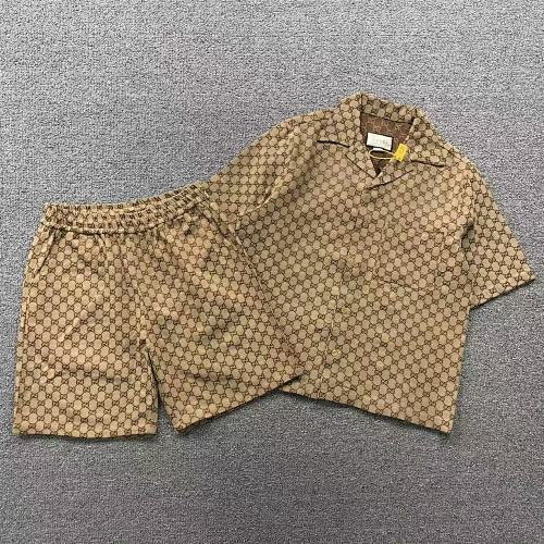Top Shorts Gucci Shirt Shorts