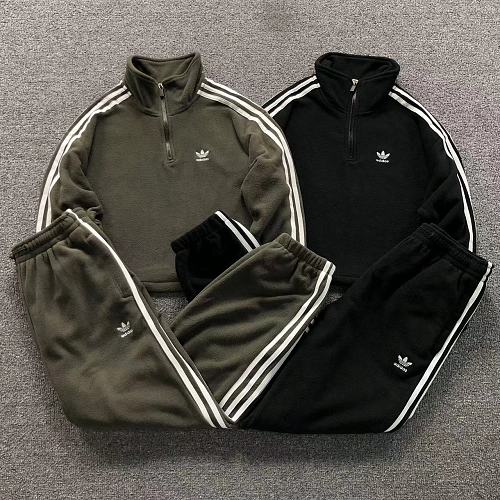 Top Trousers Adidas Fleece Jacket Trousers Femaie Styie