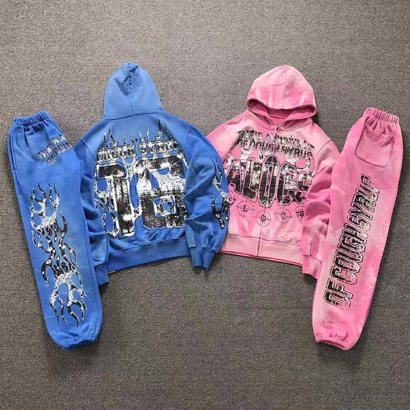 Top Trousers Cou H SY UP Hoodie Trousers