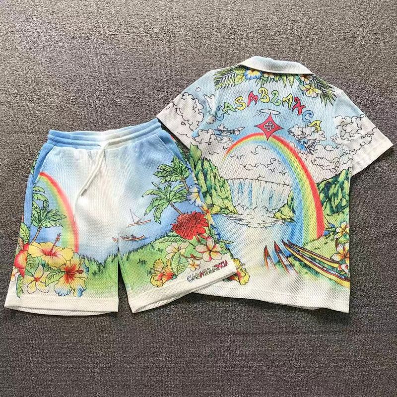 Top Shorts Casablanca T-Shirt Shorts