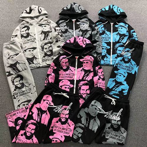 Top Trousers Cou H SY UP Hoodie Trousers
