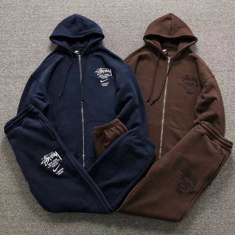Top Trousers Nike Stussy Hoodie Trousers
