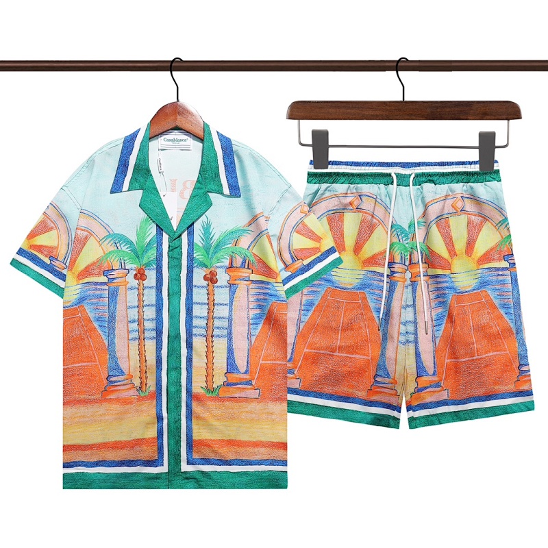 Top Trousers Casablanca Shorts Shirt