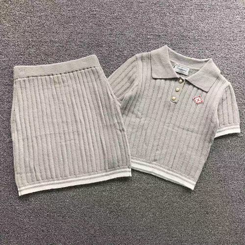 Casablanca Polo Short Skirt Femaie Styie